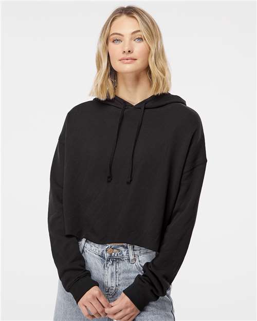 Crop Hooded Sweatshirt