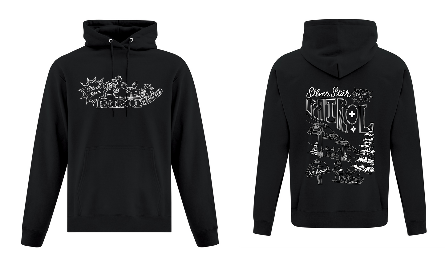 Patrol Basic Fleeced Hoodie (Unisex)