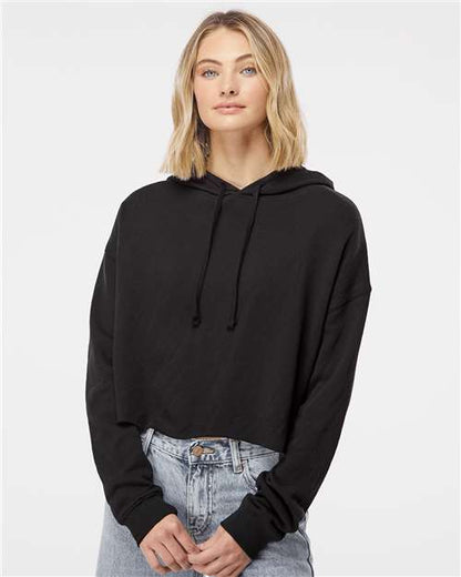 Crop Hooded Sweatshirt