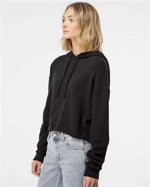 Crop Hooded Sweatshirt