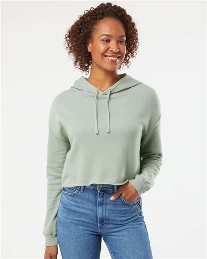 Crop Hooded Sweatshirt