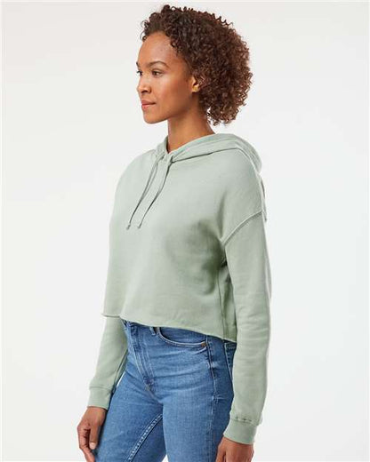 Crop Hooded Sweatshirt