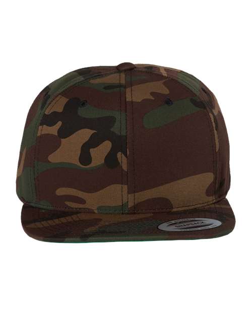 Classic Flat Brim Cap (six-panel)