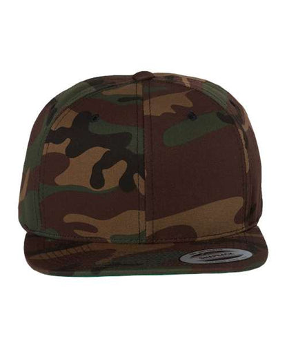 Classic Flat Brim Cap (six-panel)